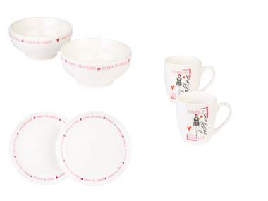 Set de tasses, assiettes ou bols Emily in Paris