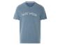 T-shirt bleu marine à manches courtes avec inscription "Cozy Wknd".
