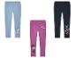 Leggings enfant Disney : motifs Minnie, Olaf et Stitch.