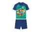 Ensemble de bain enfant Paw Patrol : t-shirt et short bleu marine.