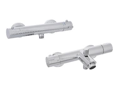 LIVARNO® Mitigeur de douche/mitigeur de baignoire thermostatique