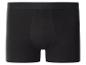 Caleçon boxer noir pour homme avec ceinture élastique.