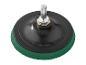 Disque de polissage 115 mm avec support, vitesse max. 12500 tr/min.
