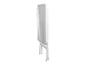 Table pliante blanche : design simple et moderne.