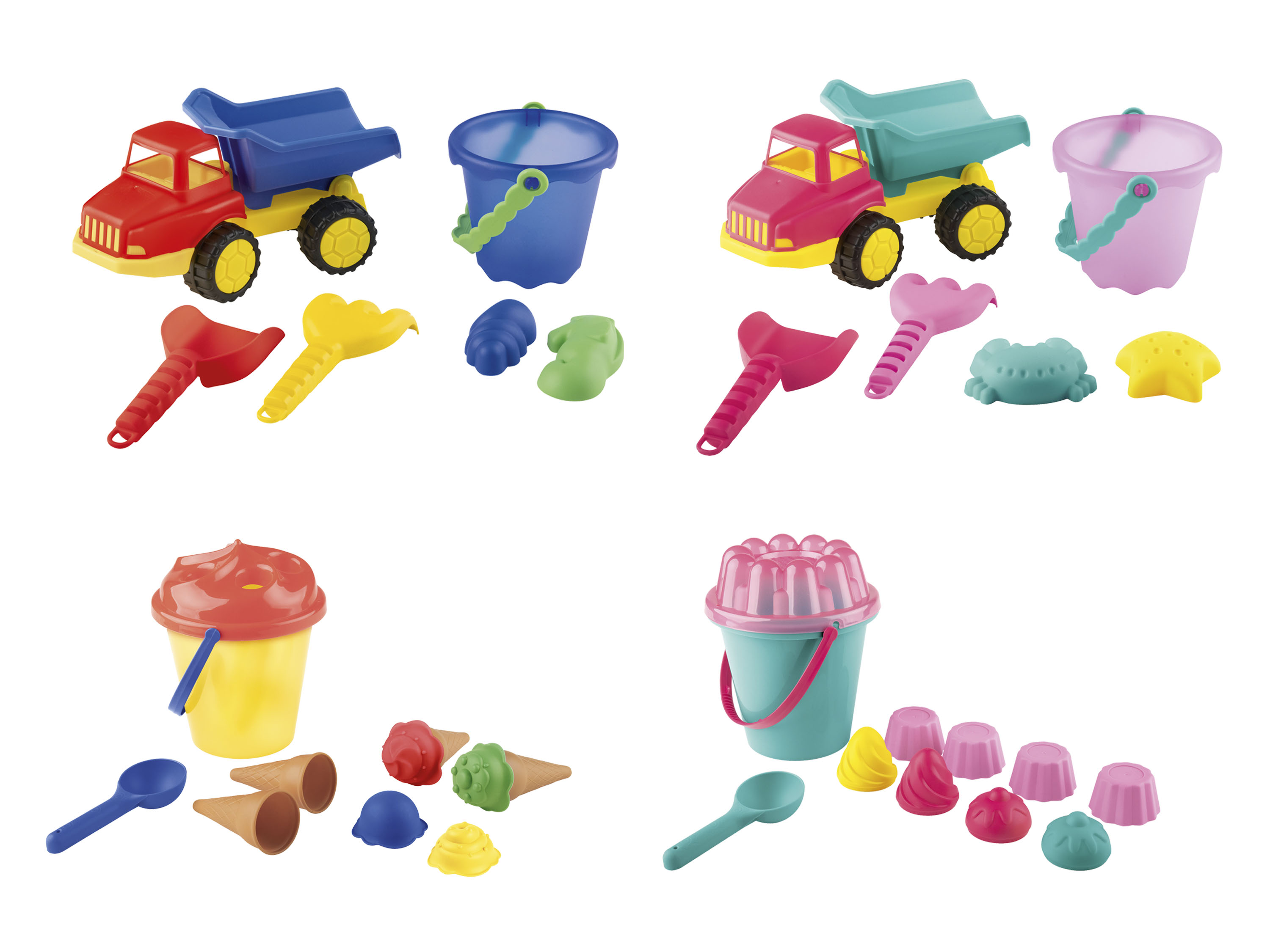 Playtive Jouets de sable avec seau