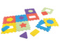 Puzzle en mousse avec différentes formes et couleurs pour les enfants.