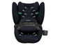 Un siège auto Cybex Pallas B2 avec appui-tête et siège réglables.