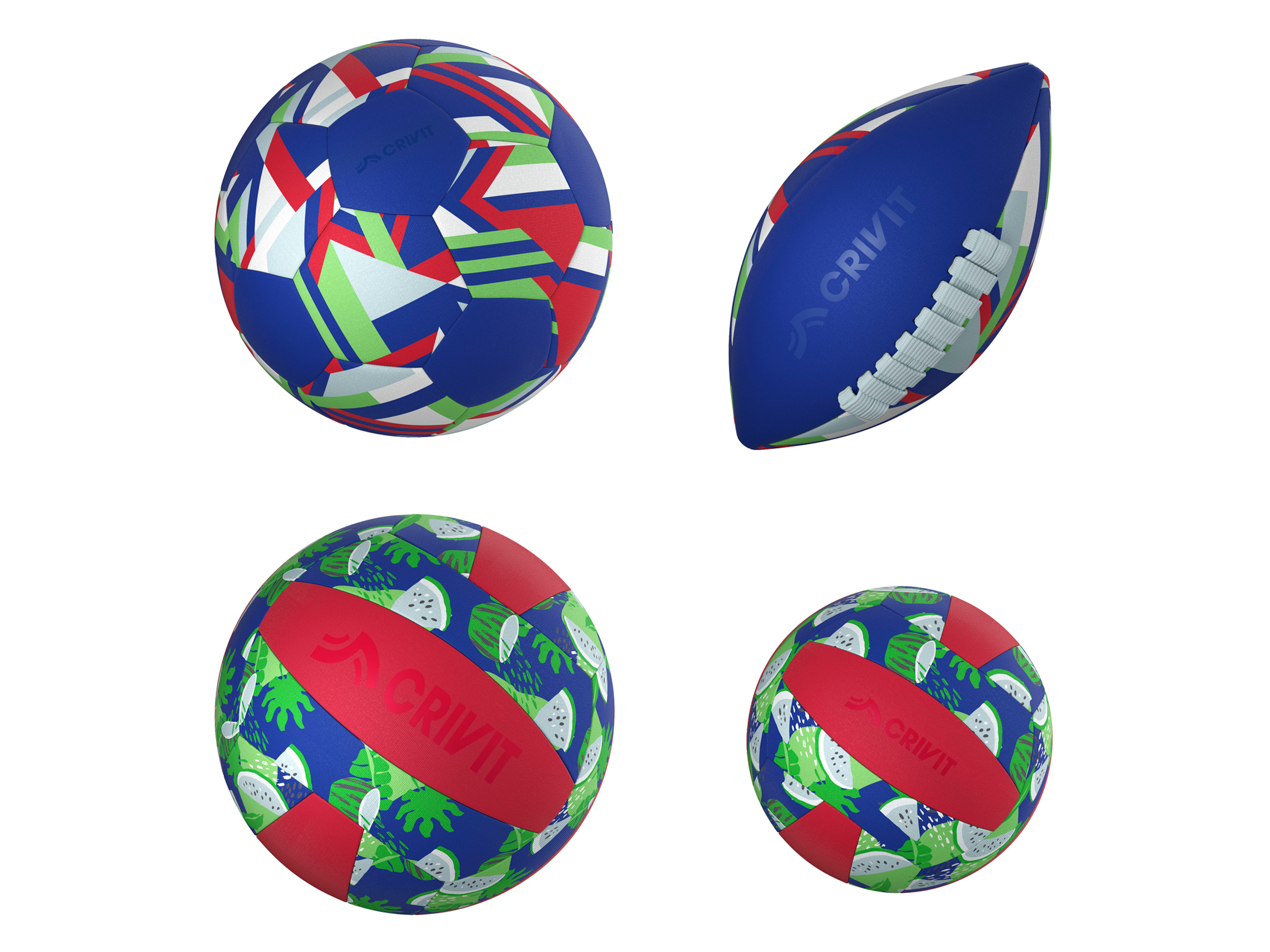 CRIVIT Set de ballon en néoprène