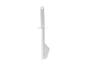 Spatule en plastique blanche avec trou de suspension sur le manche