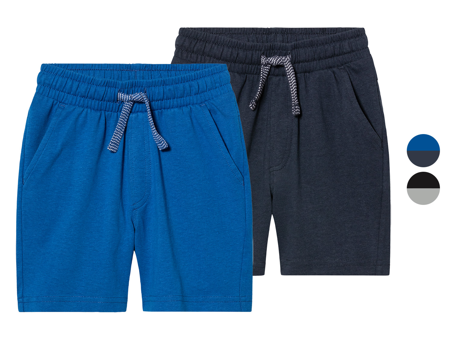 lupilu® Lot de 2 shorts petit enfant