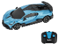 Voiture télécommandée LUPILU® RC Car Lizenz 1:24 en bleu avec télécommande