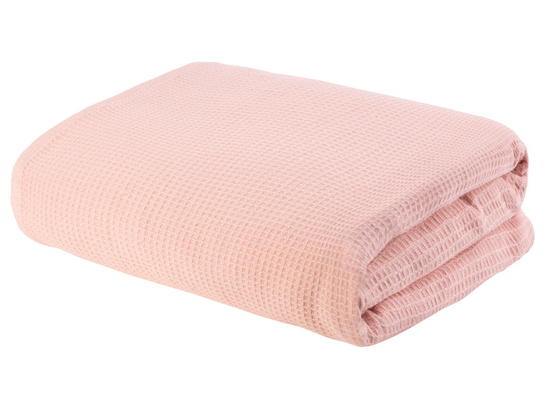 Aller en mode plein écran : Serviette de bain gaufrée, 100 x 150 cm - Image 1