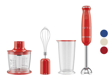 SILVERCREST® KITCHEN TOOLS Set mixeur plongeant Chrome Retro 1973
