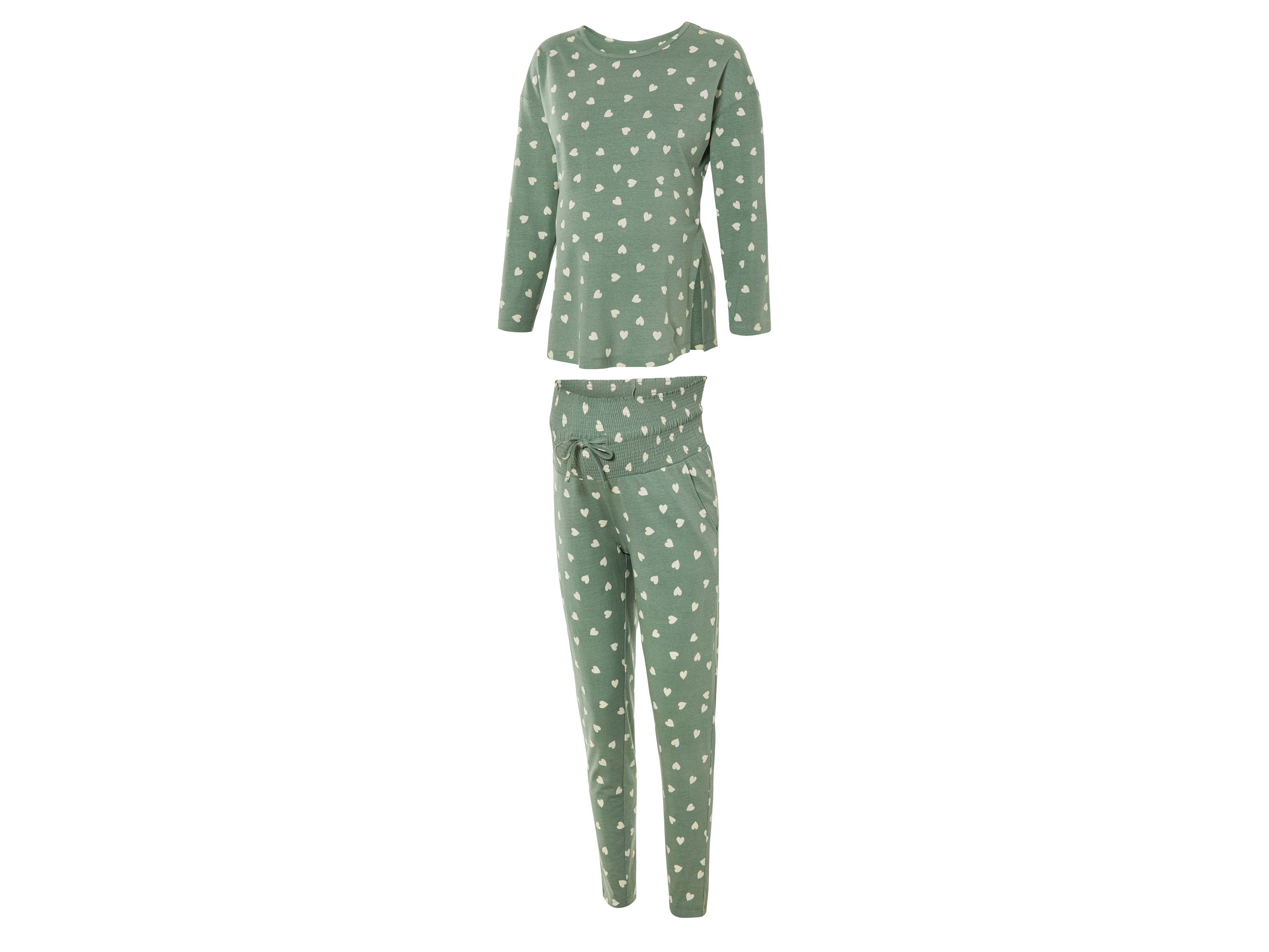 esmara® Pyjama de grossesse femme (vert, S(34/36))