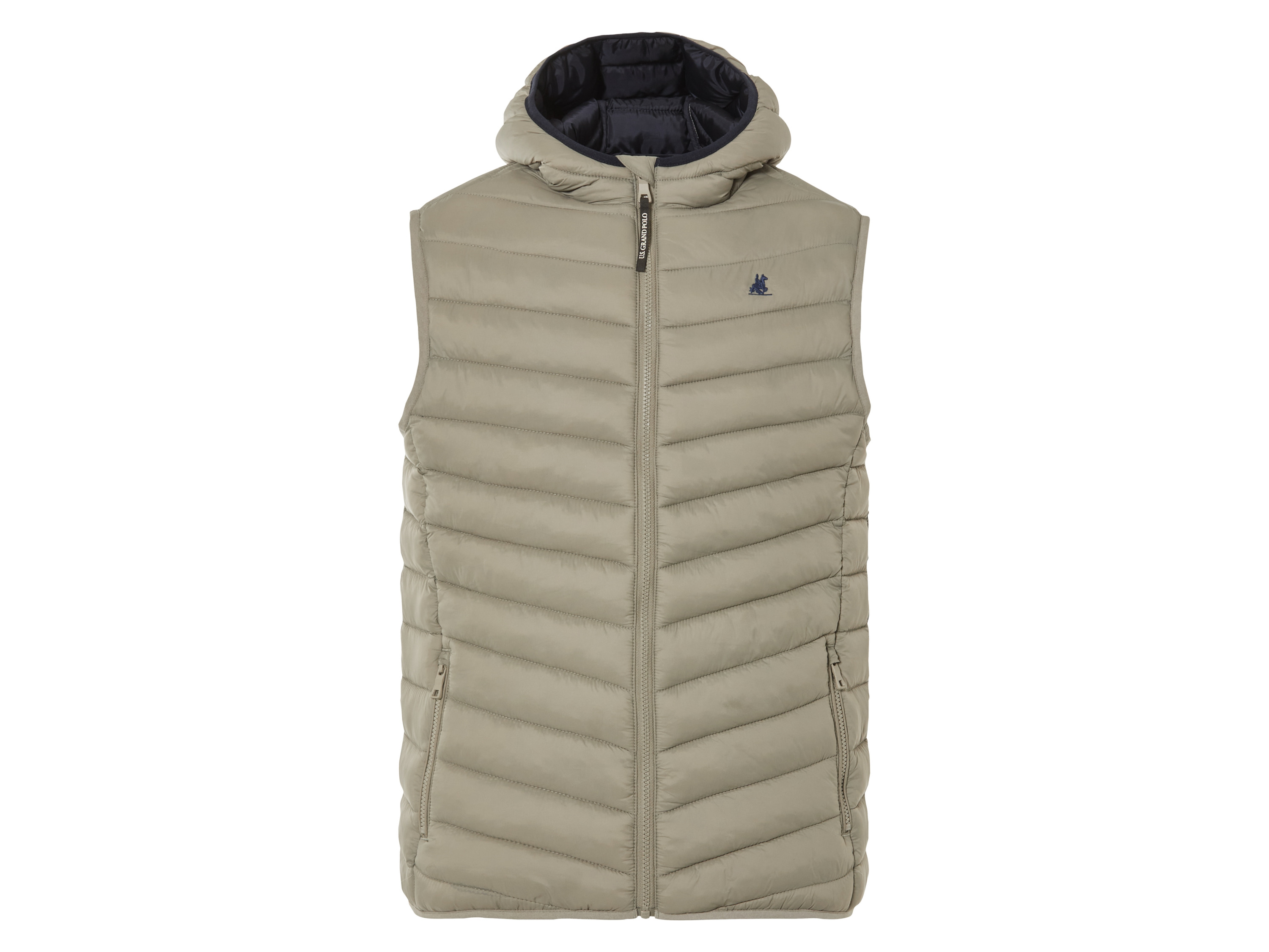 LIVERGY® Doudoune sans manches homme (S, beige)