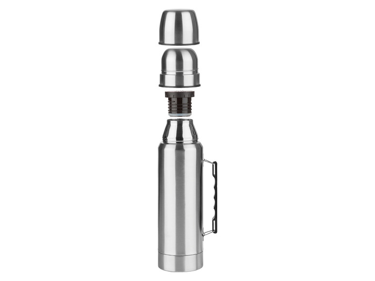 Aller en mode plein écran : CRIVIT Bouteille isotherme en acier inoxydable, 1 L - Image 5