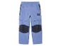 Pantalon de randonnée bleu avec genouillères pour enfants.