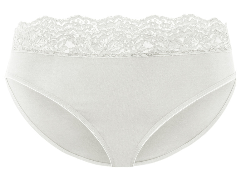 Culotte blanche avec dentelle
