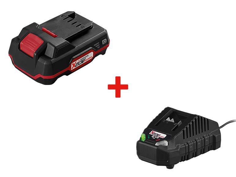 Batterie et chargeur Parkside X20V Team.