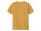T-shirt manches courtes, couleur moutarde.