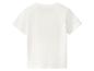 T-shirt blanc à manches courtes pour enfant, dos