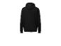 Sweat-shirt à capuche noir.