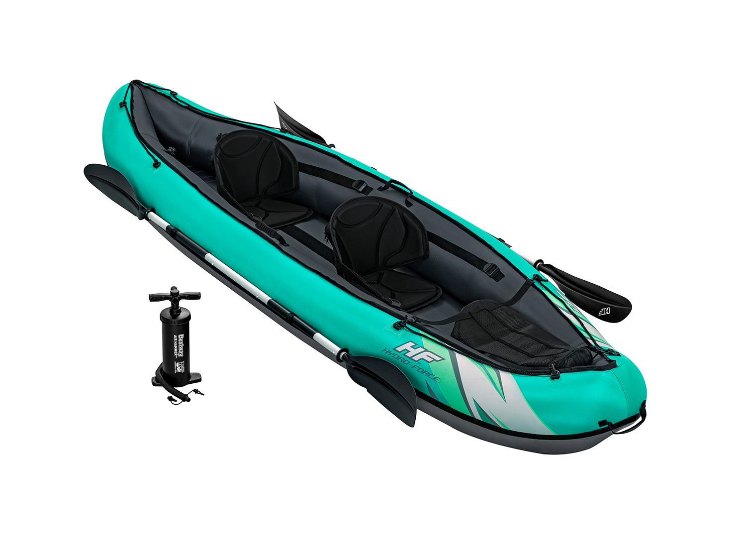 Bestway Kit kayak Hydro-Force™ « Ventura » pour 2 personnes 330 x 94 x 48 cm