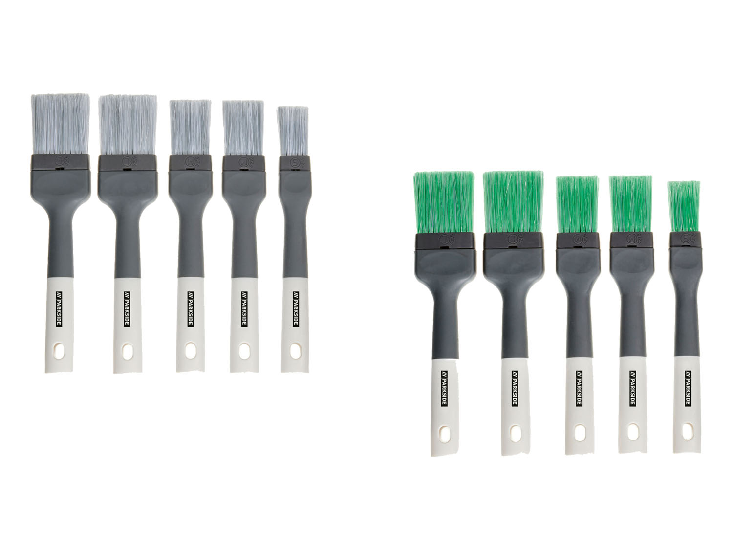 PARKSIDE® Set de pinceaux technologie No Loss, 5 pièces