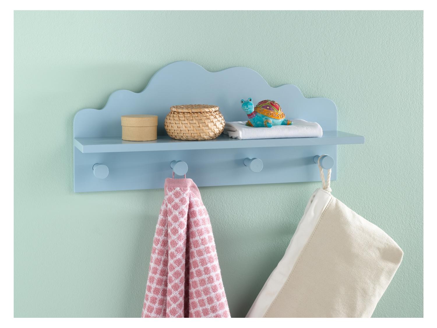 Sikweny - 6 Porte-Manteaux Muraux Enfants Adhésifs En Bois - Formes D'Animaux (Lion, Chat, Etc.) - Sans Perçage