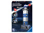 Puzzle 3D Ravensburger avec un phare éclairé de nuit.