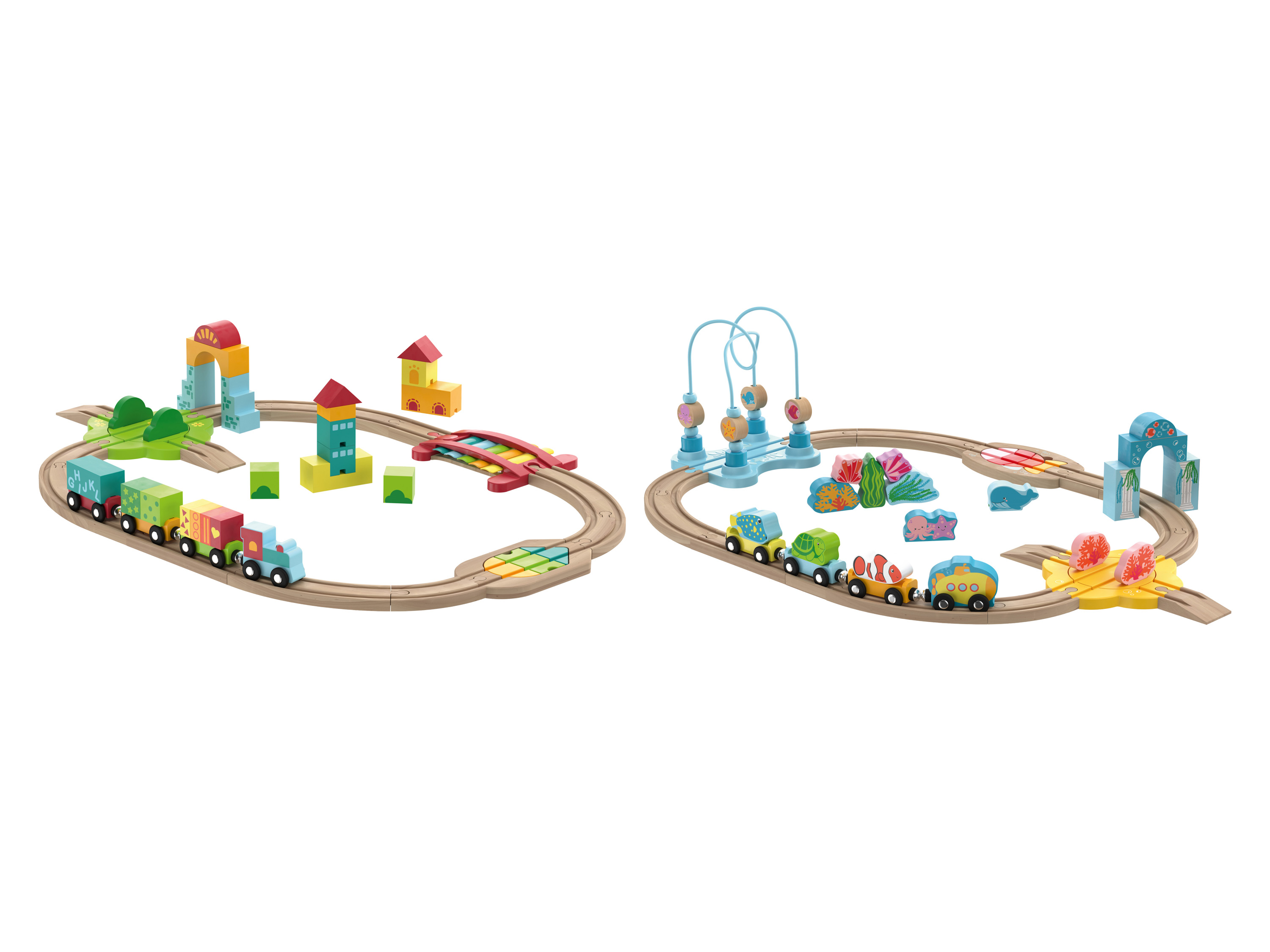 Playtive Rails de train en bois
