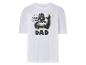 T-shirt blanc avec Darth Vader, thème Star Wars pour la fête des pères.
