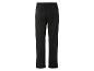 Pantalon de survêtement noir avec taille élastique.