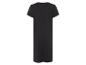 Robe t-shirt noire longue.