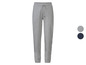 Pantalon de survêtement gris avec cordon.