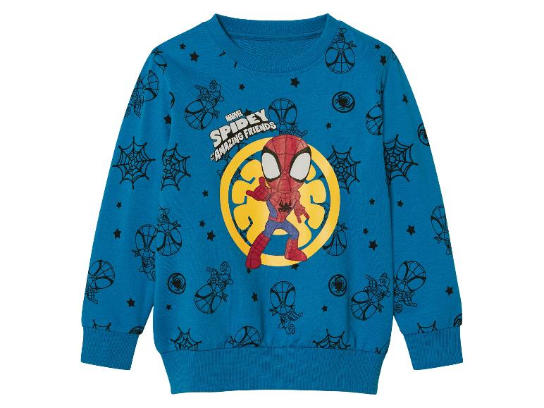 Sweat-shirt enfant bleu Marvel Spidey et ses amis incroyables.