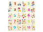 Puzzle en bois avec des images et des chiffres colorés pour enfants.