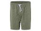 Shorts kaki à cordon.