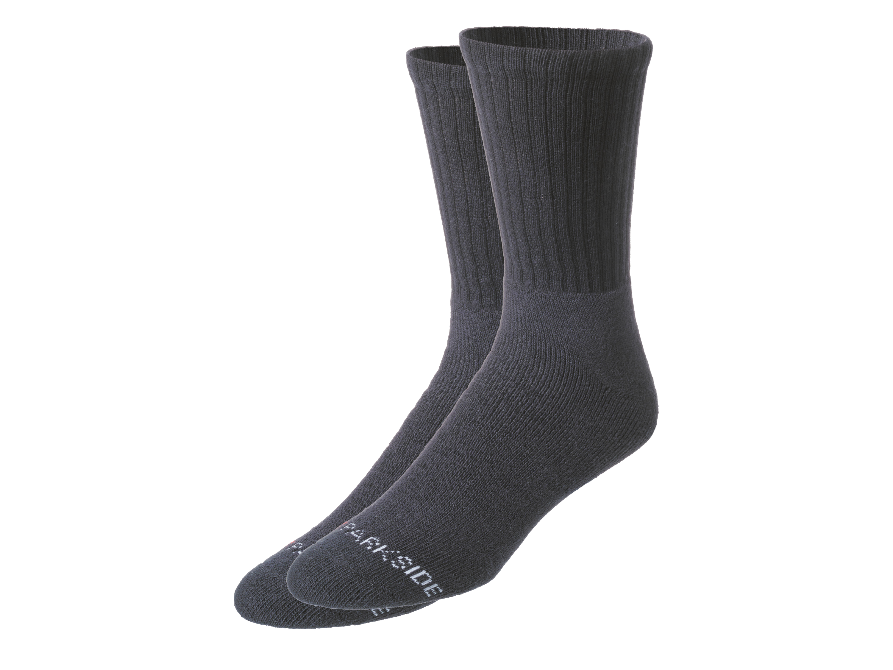 PARKSIDE® Lot de 2 paires de chaussettes de travail homme (noir, 39-42)