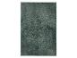 Tapis de bain rectangulaire vert foncé texturé
