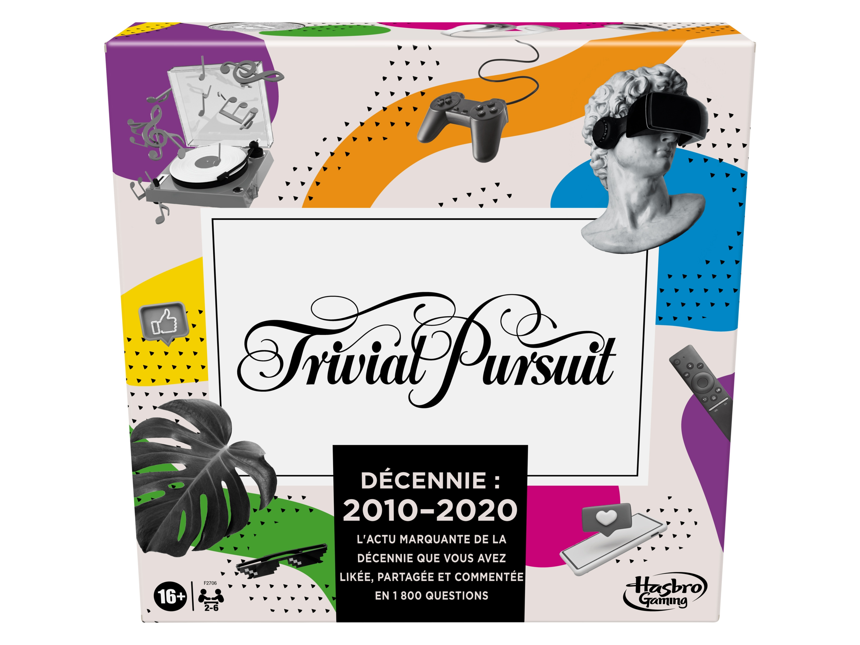 Hasbro Trivial pursuit ( décennie : 2020-2020) (Poursuite triviale 2010 - 2020)