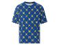 T-shirt bleu à motif Lidl.