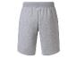 Short de jogging gris avec taille élastique.