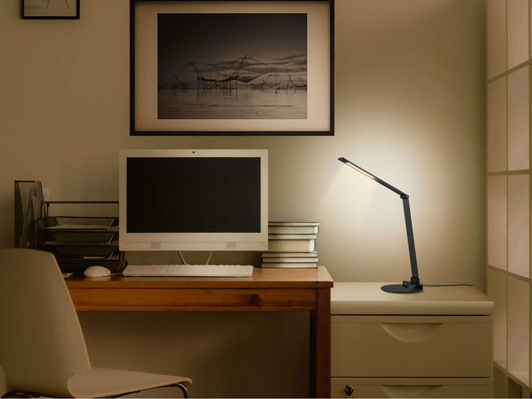 Aller en mode plein écran : LIVARNO home Lampe de bureau LED avec bras flexible, 6,5 W - Image 3