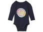 Un body bébé bleu marine à manches longues avec Bugs Bunny de Looney Tunes.