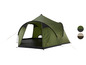 Une tente Grand Canyon verte pour le camping.