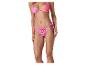 Bikini triangle et bas de bikini à nouer, imprimé coloré.