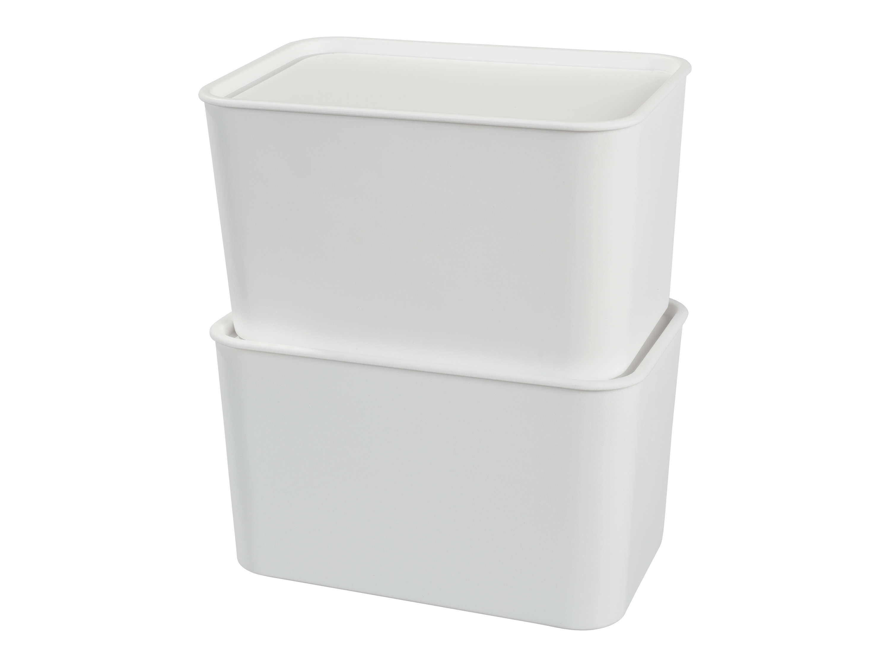 W5 Boîtes de qualité supérieure avec couvercles, 2 x 5 l.