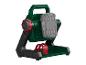 Lampe de travail Parkside X20V Team avec batterie intégrée.