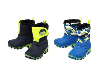 Bottes d'hiver LED petit garçon